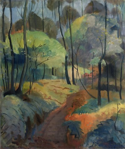 Waldweg, 1920 von Dorothea Maetzel Johannsen